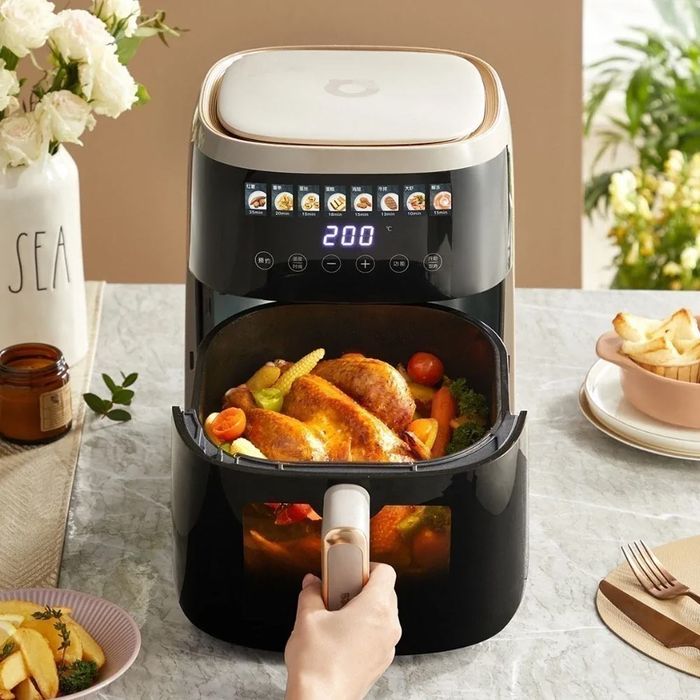 Công nghệ luân chuyển khí nóng nồi chiên Bear QZG-F15H1