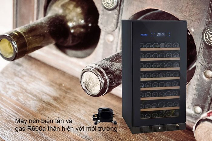 Máy nén biến tần và gas R600a thân hiện với môi trường