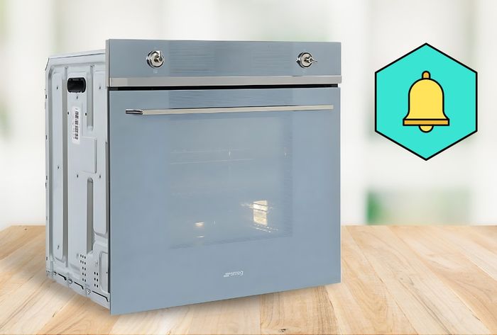 Lò nướng có âm báo hoàn tất chu trình nấu