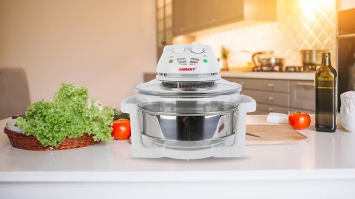 Lò nướng thủy tinh Sanaky VH-158T 15 lít