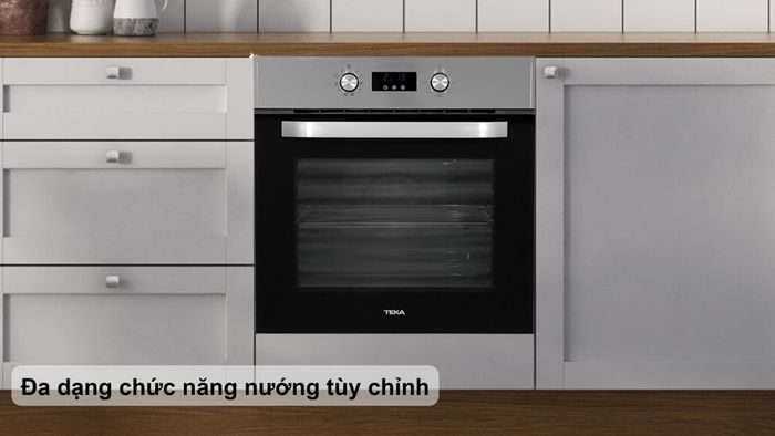 Teka HCB 6435 SS có đa dạng chức năng nướng