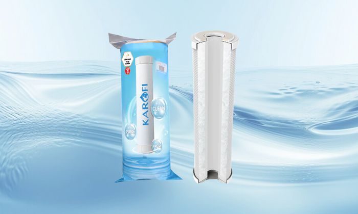 Lõi lọc nước Karofi Smax Duo 3 Vi Lọc Đa Điểm (Lõi số 3)