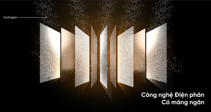 Công nghệ điện phân máy lọc nước Mutosi MP-F081-HC4H5