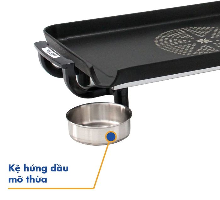 Khay hứng dầu mỡ thừa của vỉ nướng điện Korea King KGS-253