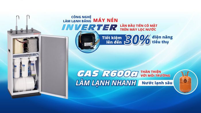Sanaky VH-6210VD3 trang bị công nghệ Máy nén (Block) Inverter hiện đại
