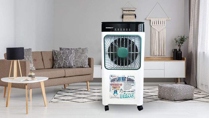 Máy làm mát Sanaky VH-4500AR có kiểu dáng hiện đại
