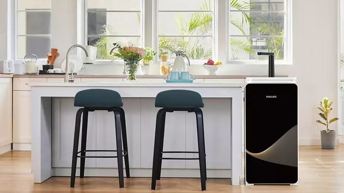 Máy lọc nước Philips ADD8980 6 lõi có kích thước nhỏ gọn và sang trọng