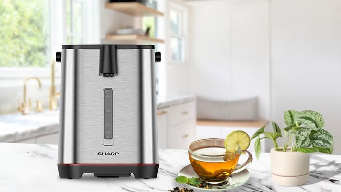Bình thủy điện Sharp KP-40EBV-ST thiết kế nhỏ gọn, hiện đại
