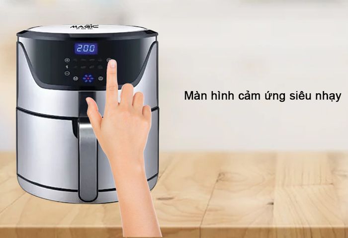 Công nghệ Rapid Air nồi chiên Magic Eco AC-122