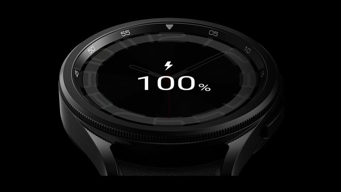 Samsung Galaxy Watch6 Classic được tối ưu thời gian sạc pin