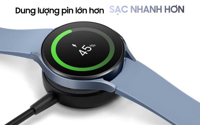Thiết bị có dung lượng pin lớn tích hợp sạc nhanh