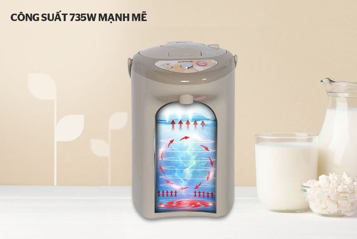 Bình thuỷ điện Sunhouse SH1530 công suất 735W