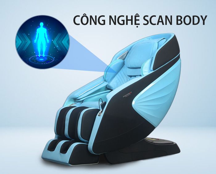 Công nghệ Scan Body ghế massage MCP-502
