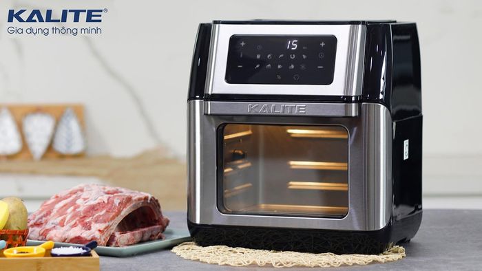 Nồi chiên không dầu Kalite Q10 sang trọng, hiện đại