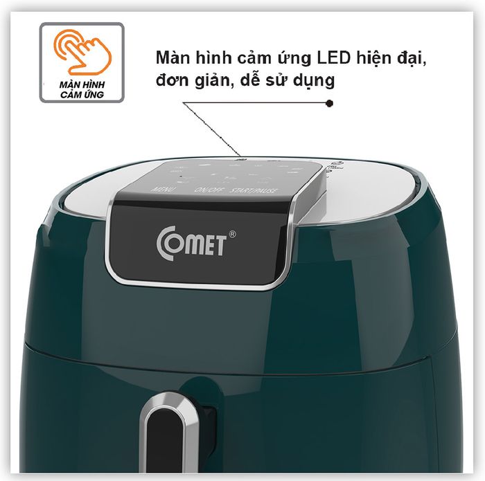 Bảng điều khiển cảm ứng dễ sử dụng 