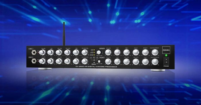 Mixer Paramax DX-2500 AIR có vẻ ngoài thanh lịch, đơn giản nhưng hiện đại 