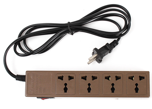 Ổ Cắm Điện NAKAGAMI 4 Lỗ Dây Dài 5m