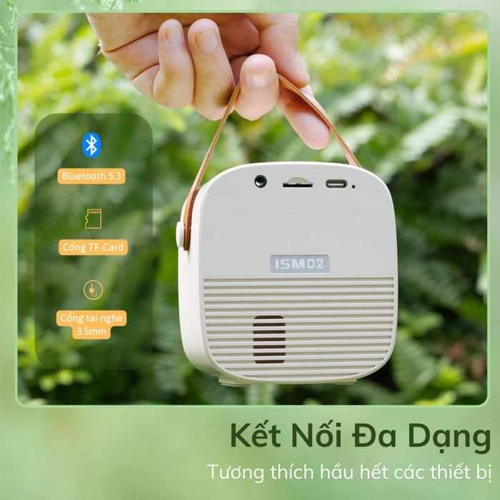 Loa iCore ISM02 hỗ trợ đa dạng phương thức kết nối