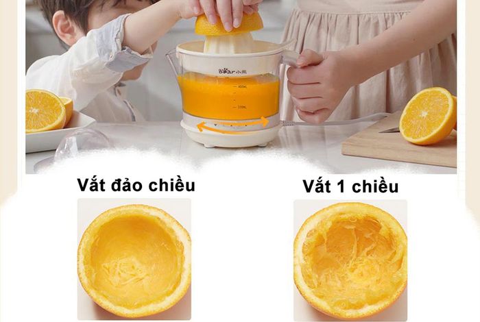 Công nghệ vắt đảo chiều máy ép cam CZJ-A04B