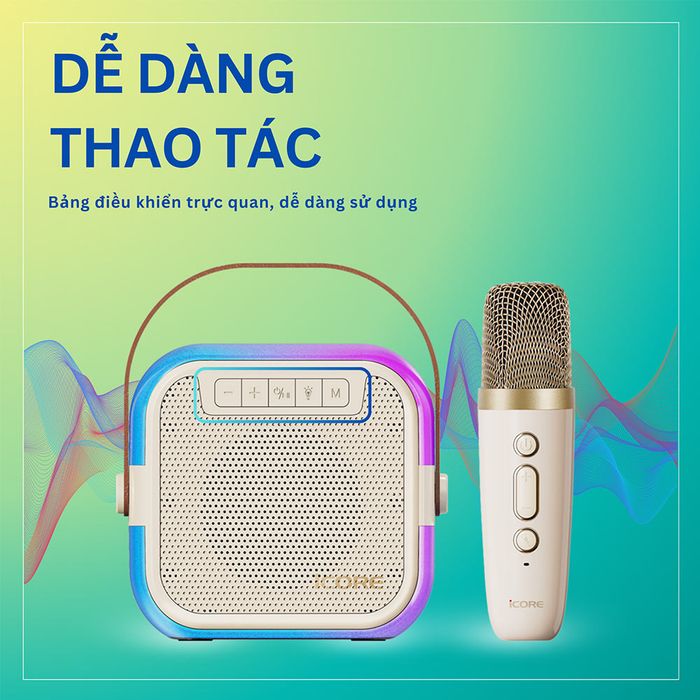 Điều khiển loa iCore ISM59