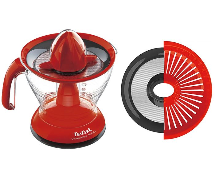 Máy vắt cam có 2 bộ lọc tùy ý lựa chọn