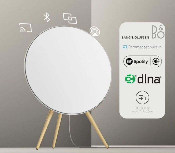 Loa B&O Beoplay A9 White với khả năng kết nối đa dạng