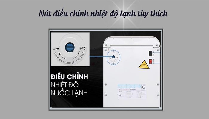 Nút điều chỉnh nhiệt độ nóng lạnh máy lọc nước Korihome WPK-928
