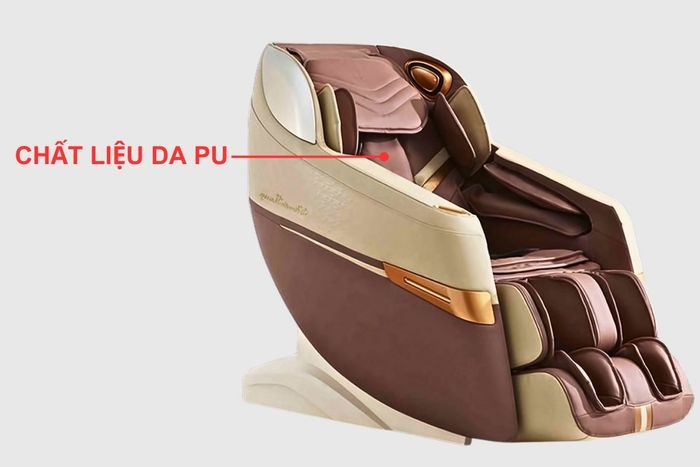 Chất liệu ghế Massage Hero iComfort H5511 bằng da PU bền bỉ