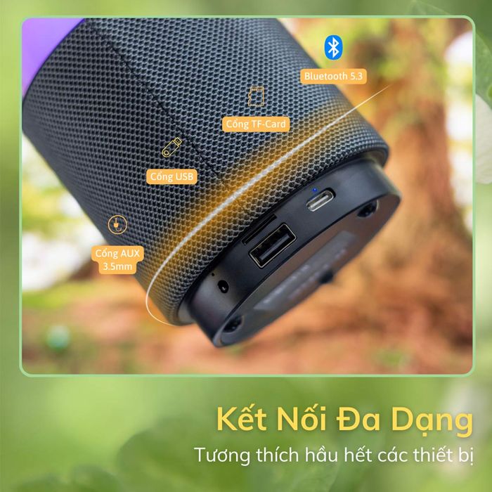 Loa iCore ISM03 hỗ trợ nhiều phương thức kết nối