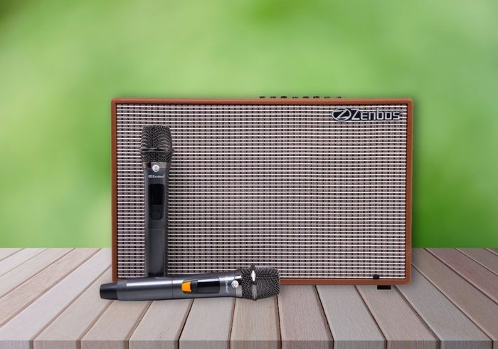 Zenbos P-300 đi kèm đôi micro không dây chất lượng cao