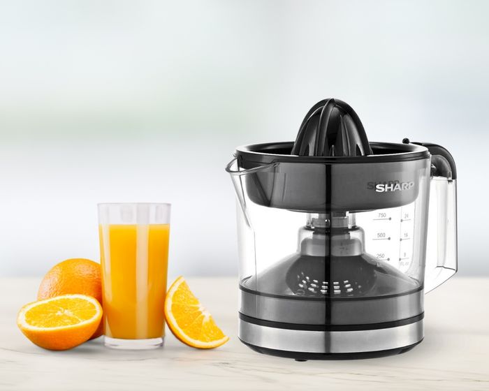 Máy vắt cam Sharp 40W EJ-J407-BK gọn nhẹ tiện dụng