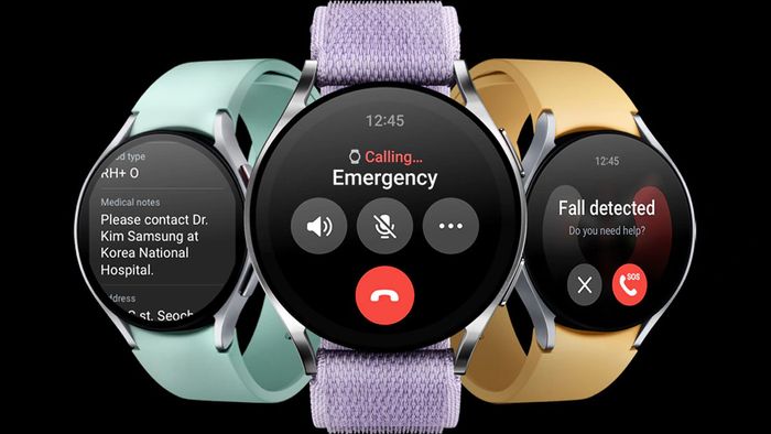 Tính năng phát hiện té ngã và cảnh bảo an toàn của Galaxy Watch6
