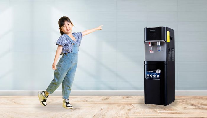 Toshiba RWF-W1664TV (K1) trang bị khóa vòi nóng an toàn