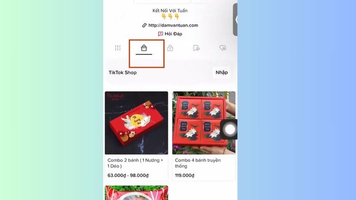 Cách xóa sản phẩm trên TikTok Shop qua ứng dụng - bước 2