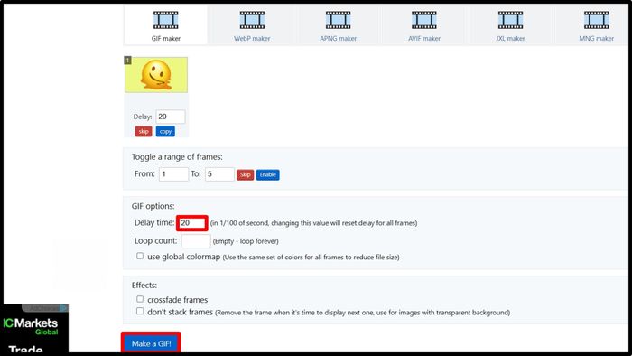 Cách tạo GIF Discord bằng EZGIF - bước 3