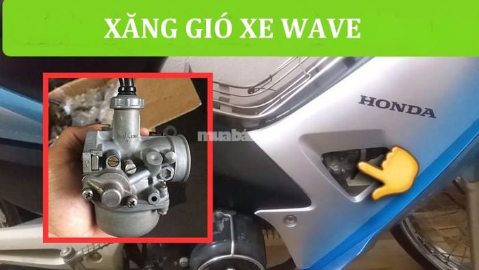 Xăng gió trên xe Wave là gì?