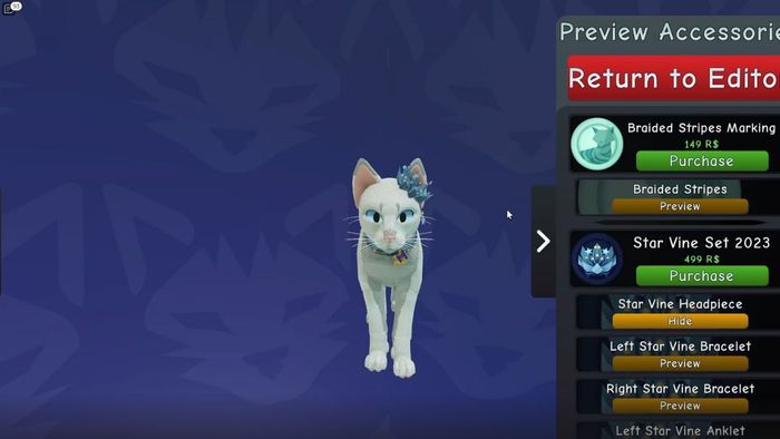 Phiên bản mới nhất của mã code Warrior Cats Ultimate Edition