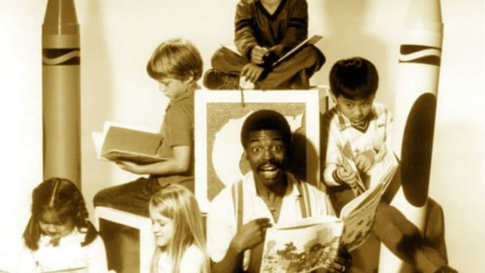 A moment from Reading Rainbow.