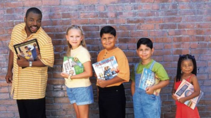 A scene from Reading Rainbow.
