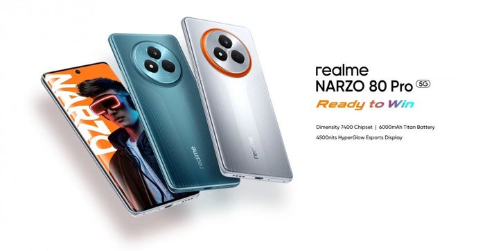 realme chính thức ra mắt Narzo 80 Pro và Narzo 80x