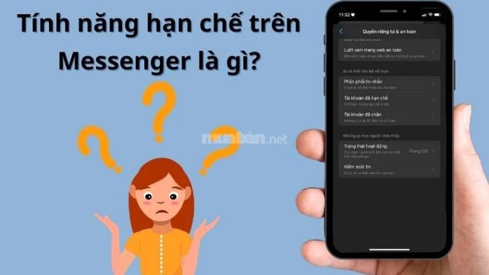 Tính năng hạn chế trên Messenger là gì?