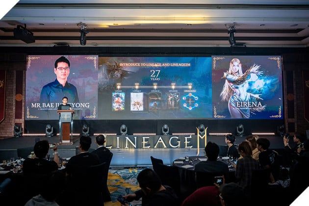 Sự kiện Grand Showcase của VNGGames và NCSOFT tại Thái Lan tiếp tục giới thiệu Lineage2M trong một không gian đặc biệt.