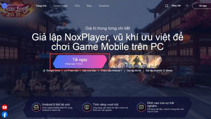 Hướng dẫn cài NoxPlayer nhanh chóng