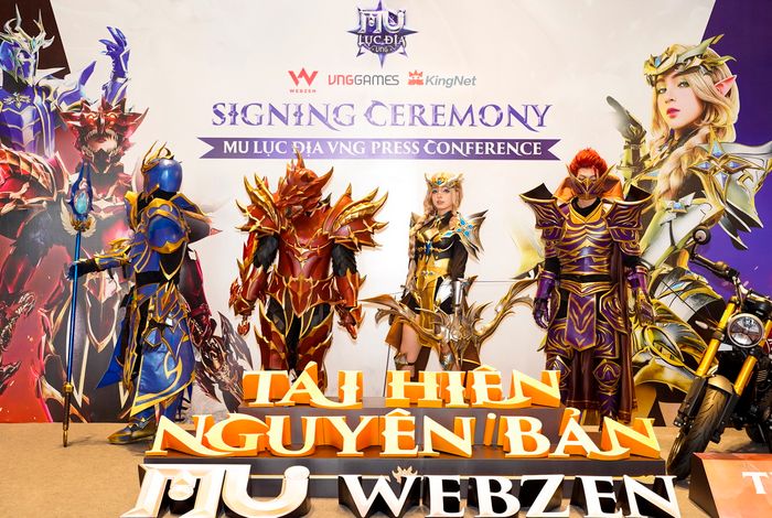 VNGGames tiếp tục hợp tác chiến lược với Webzen và Kingnet, chính thức phát hành MU Lục Địa VNG tại Việt Nam.