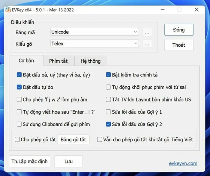 EVKey là một trong những bộ gõ tiếng Việt được ưa chuộng nhất.