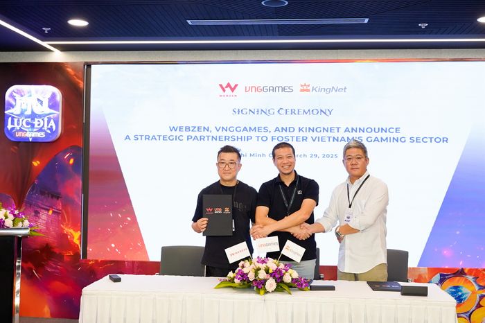 VNGGames đã ký kết hợp tác chiến lược cùng Webzen và Kingnet, chính thức phát hành MU Lục Địa VNG tại thị trường Việt Nam.