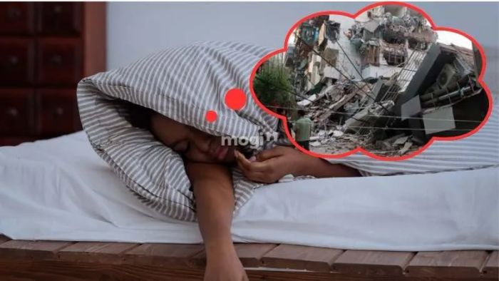 Giấc mơ thấy nhà sập nhưng không ai bị thương