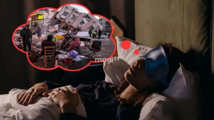 Giấc mơ thấy nhà sập do động đất