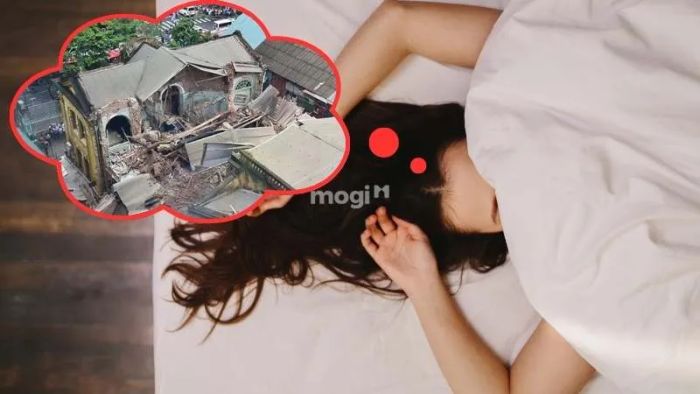 Giấc mơ thấy nhà của người yêu bị sập