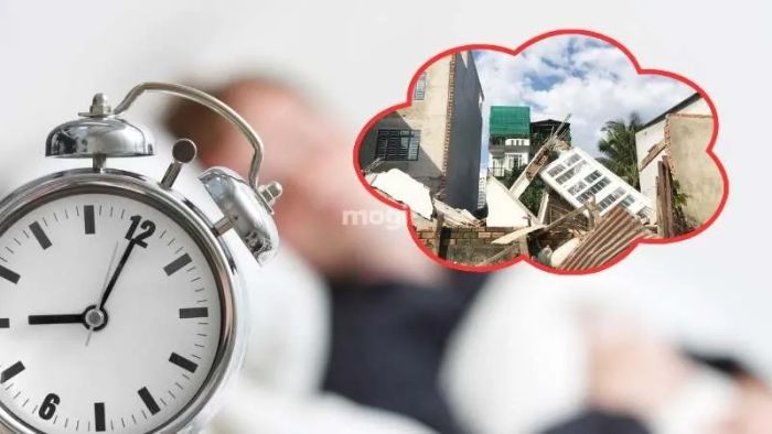 Giấc mơ thấy nhà người khác bị sập